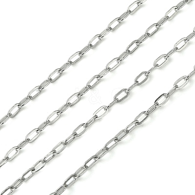 Tarnish Resistant 304 Stainless Steel Cable Chains CHS-K001-30-2mm-1