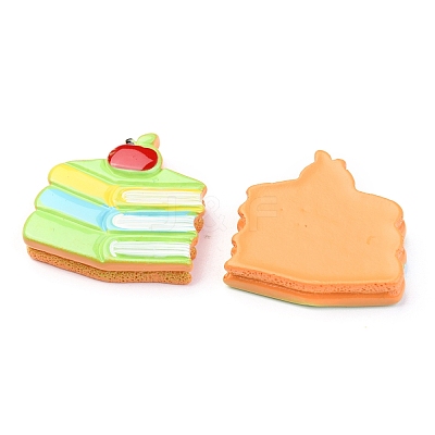 Opaque Resin Cabochons LS-CRES-B002-21-1