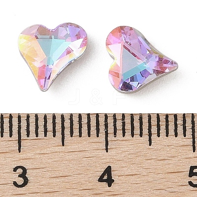 Glass Rhinestone Cabochons RGLA-L029-07B-VLLA-1