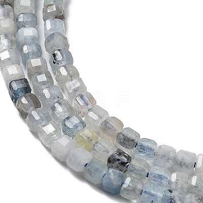 Natural Aquamarine Beads Strands G-Z029-01-1