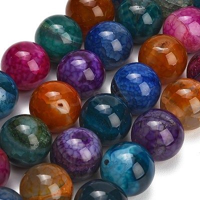 Natural Dragon Veins Agate Beads Strands GG-L001-L01-02A-1