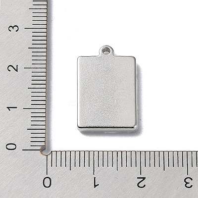 Tarnish Resistant 304 Stainless Steel Pendant Rhinestone Settings STAS-M323-56P-1