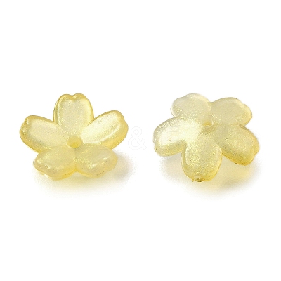 Acrylic Bead Caps OACR-I024-01B-1