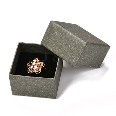 Square Paper Jewelry Box CON-G013-01C-1