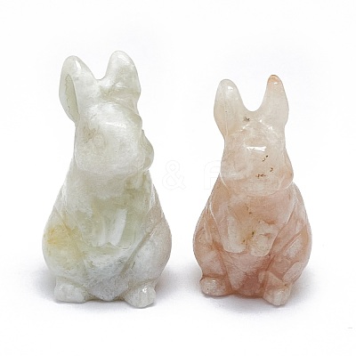 Natural Cherry Blossom Agate Sculpture Display Decorations G-F719-36C-1