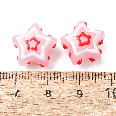 Glass Enamel Beads GLAA-B033-02A-1