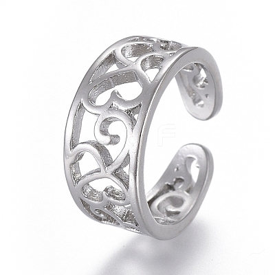 Adjustable Brass Toe Rings RJEW-EE0002-17P-1