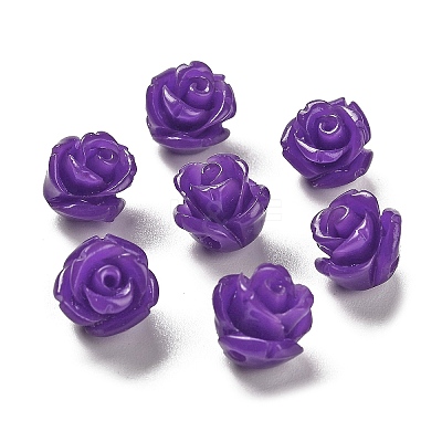 Synthetic Coral Carved Beads CORA-H003-01B-13-1