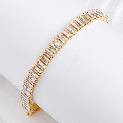 Cubic Zirconia Classic Tennis Bracelet ZIRC-S067-073H-NF-1