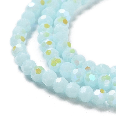 Opaque Glass Beads Strands EGLA-A035-P4mm-L10-1