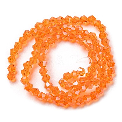 Transparent Electroplate Glass Beads Strands LS-EGLA-A039-T3mm-A11-1