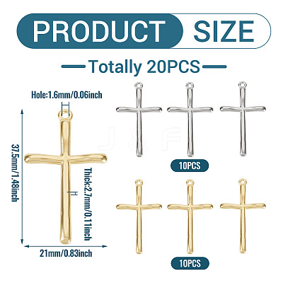 20Pcs 2 Colors Rack Plating Alloy Pendants FIND-TA0007-95-1