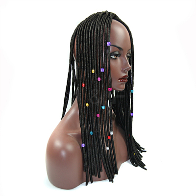 Iron Dreadlocks Beads Hair Decoration IFIN-S696-110G-1