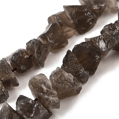 Natural Smoky Quartz Beads Strands G-I283-F13-1