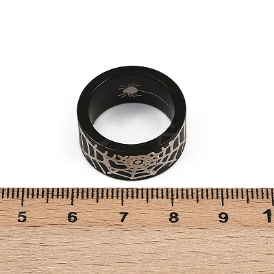 304 Stainless Steel Finger Rings RJEW-A074-02EB-1