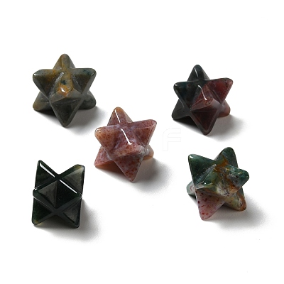 Natural Indian Agate Beads G-A206-01B-48-1