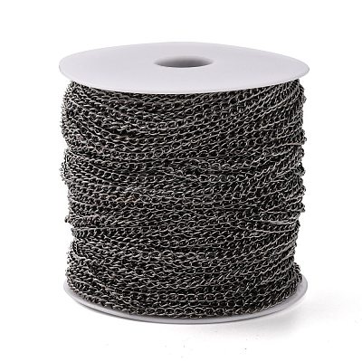 Iron Twisted Chains Curb Chains CHS003Y-B-1