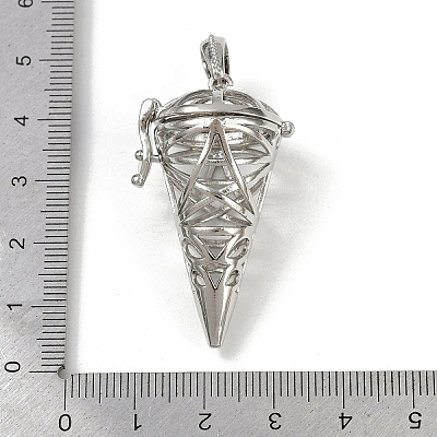 Brass Pendants KK-M322-12P-1
