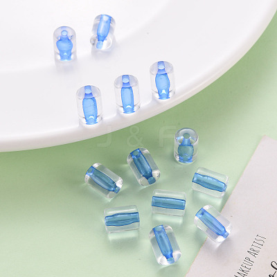 Transparent Acrylic Beads TACR-S154-17A-86-1
