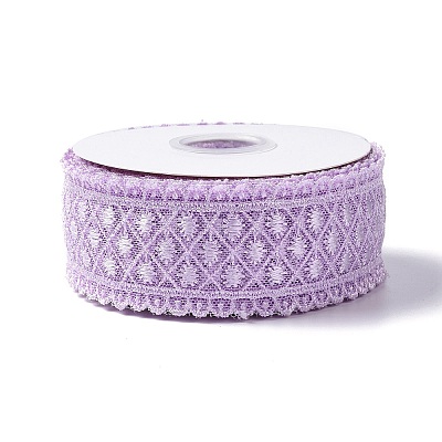 10 Yards Polyester Lace Trim Ribbon OCOR-C004-06H-1