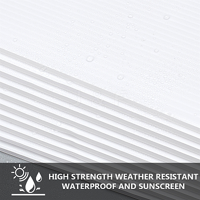 Plastic Corrugated Sheets Pads DIY-WH0569-60B-02-1