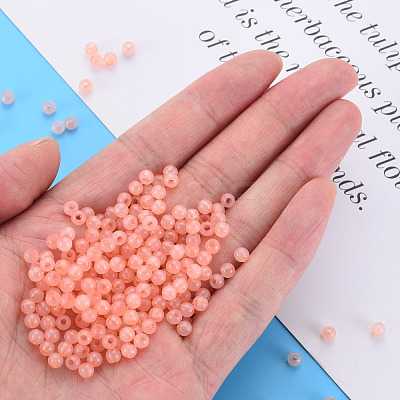 Imitation Jelly Acrylic Bead Caps MACR-S371-11-E02-1