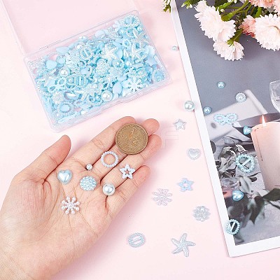 2 Bags Plastic Cabochons OHAR-GF0001-23-1