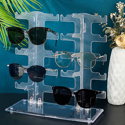 Transparent Plastic Displays for Eyeglasses ODIS-WH0034-01-1