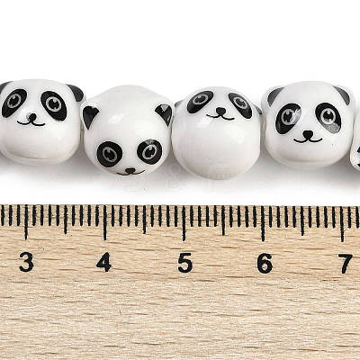 Handmade Porcelain Beads Strands PORC-P029-02A-1