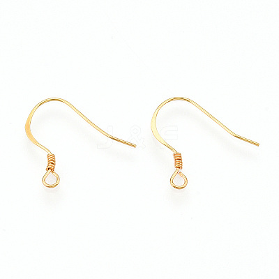 925 Sterling Silver French Hooks with Coil LS-STER-T007-119G-1