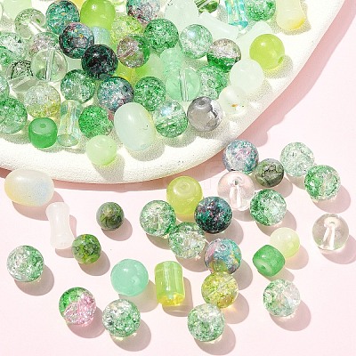 205G Transparent Glass Beads DGLA-YW0001-57I-1