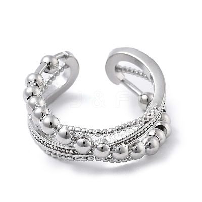 Rotatable Open Cuff Rings for Women RJEW-S402-02P-1