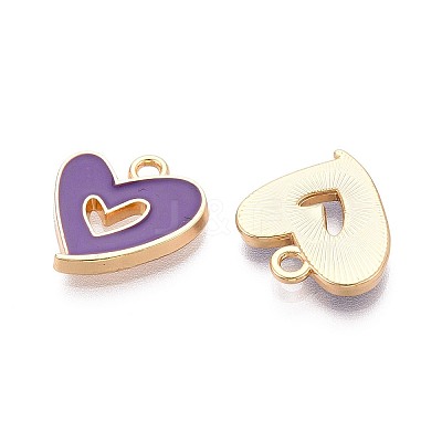 Alloy Enamel Pendants LS-PALLOY-T092-27G-06-1
