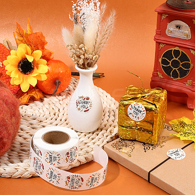 1 Roll Autumn Stickers Roll DIY-SP0005-86-1