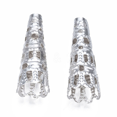 Iron Filigree Bead Cones E057Y-S-1