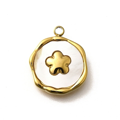 304 Stainless Steel Pendants STAS-R153-03G-01-1