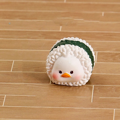 Cartoon Resin Animal Sushi Mini Model PW-WGD9310-09-1
