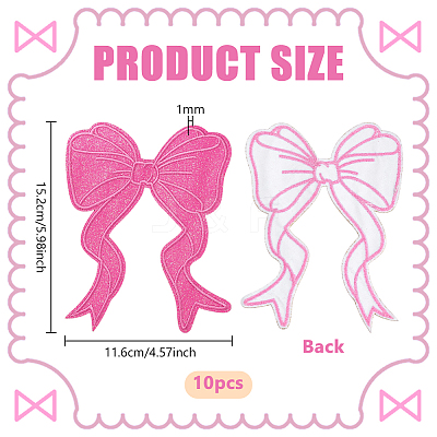 Polyester Iron on/Sew On Patches DIY-WH0595-01A-1