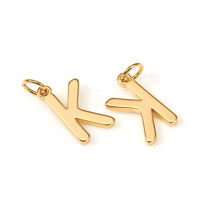 Brass Charms X-KK-I672-01K-G-1