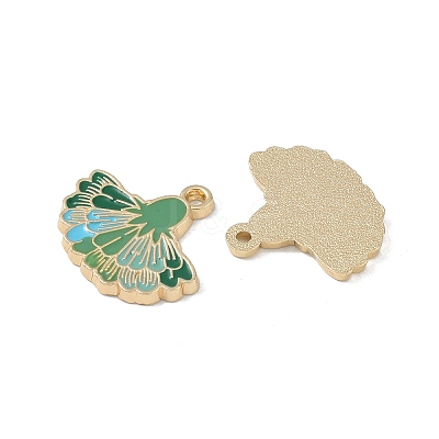 Rack Plating Alloy Enamel Pendants FIND-I038-07D-1