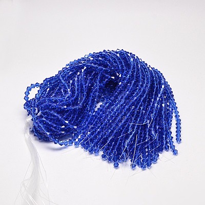 Transparent Glass Beads Strands EGLA-A039-T3mm-D08-1
