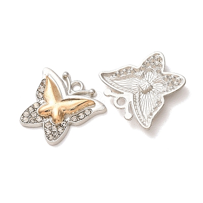 Alloy Rhinestone Pendants RB-CBAA987-06B-1