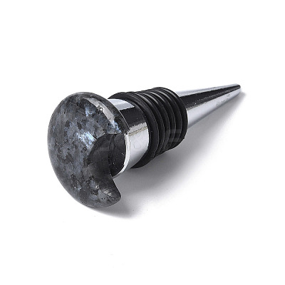 Moon Natural Larvikite Wine Stoppers LS-DJEW-P021-D02-1