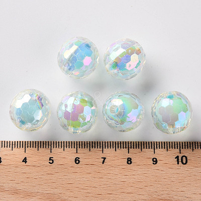 Transparent Acrylic Beads TACR-S152-14B-A07-1