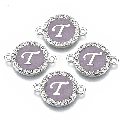 Alloy Enamel Links Connectors ENAM-TAC0003-01S-01T-1