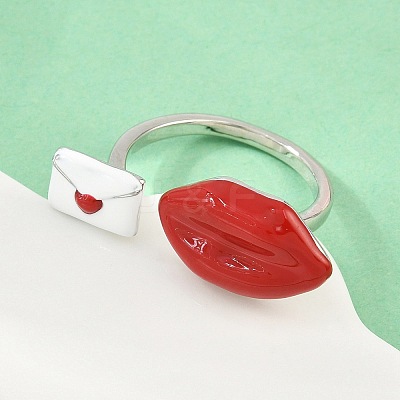 Brass Cuff Open Rings for Women KK-CBA17E5-02P-1