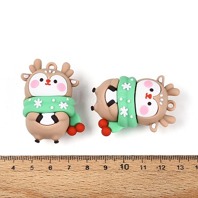 Christmas PVC Plastic Pendants X1-KY-C009-02-01-1