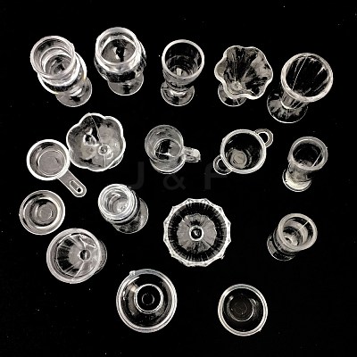 Miniature PVC Plastic Cup Sets MIMO-PW0001-106-1