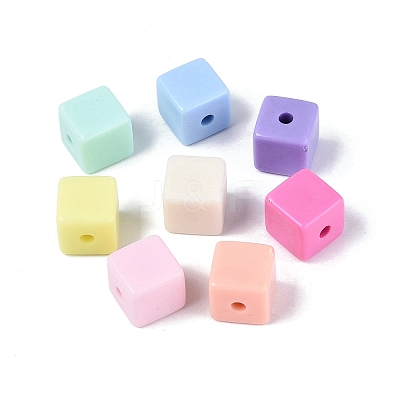 Opaque Plastic Beads KY-N025-30-1