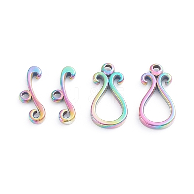 Ion Plating(IP) 304 Stainless Steel Toggle Clasps STAS-I148-03M-1